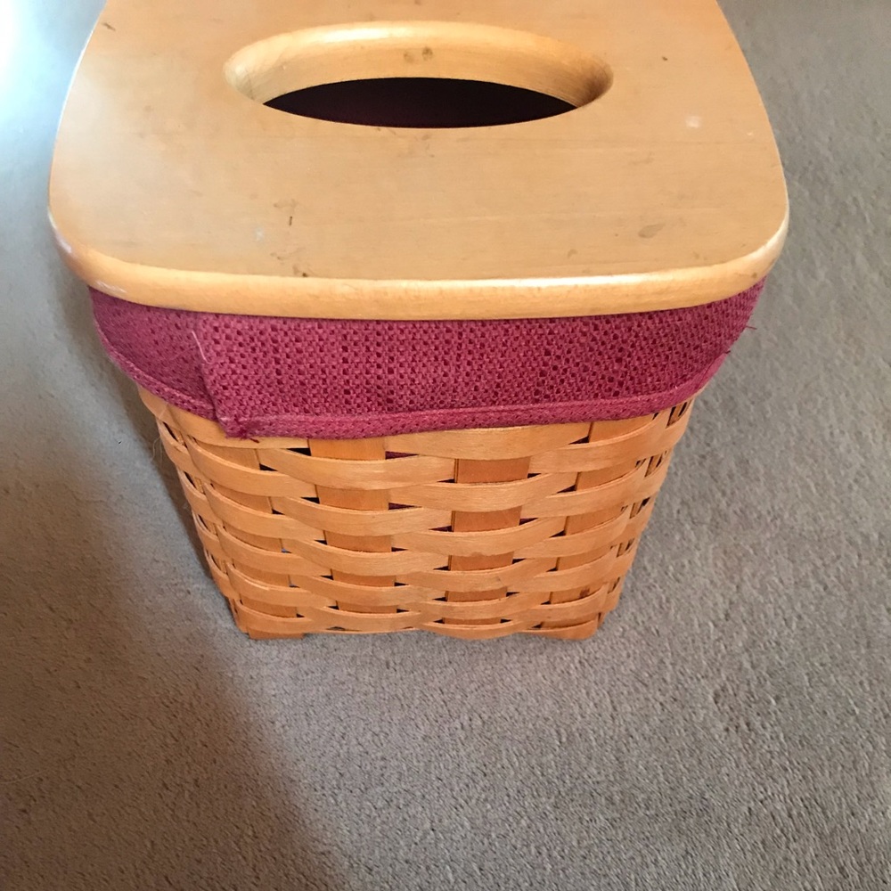 Longaberger Tissue Holder